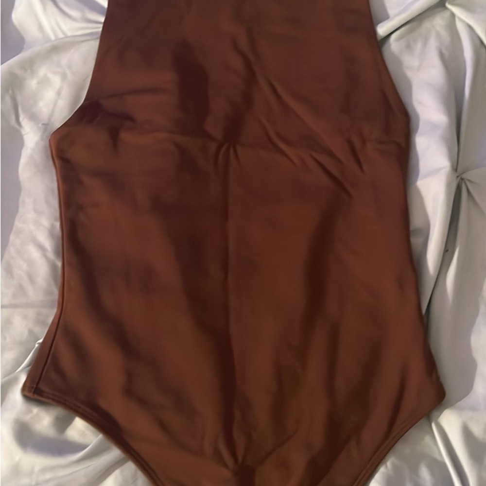 Aritzia Chocolate Brown Bodysuit